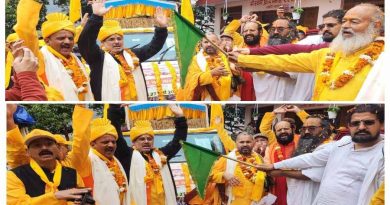 गौ यात्रा: श्रीराम गौ सेवा समिति की ऐतिहासिक गौ यात्रा का शुभारंभ, बारिश में गौ रक्षा के लिए निकले सेवक